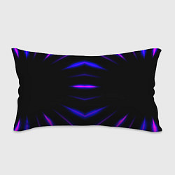 Подушка-антистресс Color black neon stripes