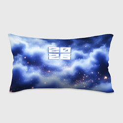 Подушка-антистресс 2026 сине-голубая дымка, цвет: 3D-принт