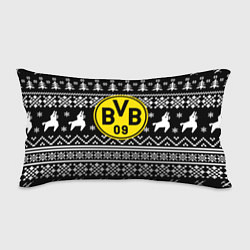 Подушка-антистресс Borussia x fortnite pattern, цвет: 3D-принт