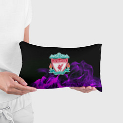 Подушка-антистресс Liverpool неоновый огонь, цвет: 3D-принт — фото 2