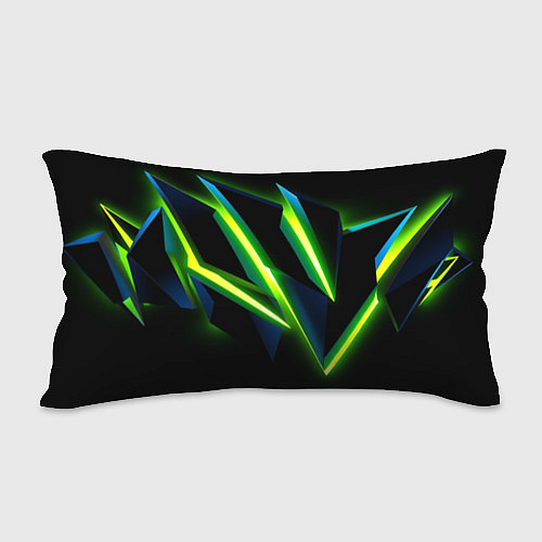 Подушка-антистресс Geometric neon / 3D-принт – фото 2