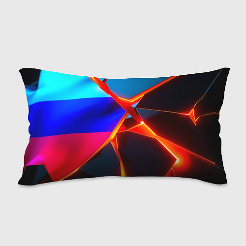Подушка-антистресс Russia flag fractures / 3D-принт – фото 2