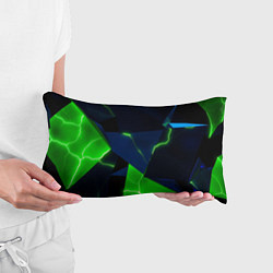 Подушка-антистресс Neon tile green, цвет: 3D-принт — фото 2