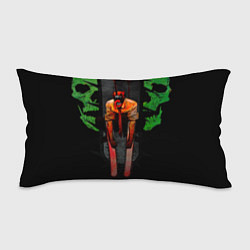 Подушка-антистресс Дэндзи с черепами Человек бензопила