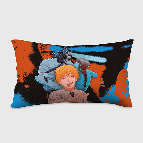 Подушка-антистресс Дэндзи и Макима из Человек бензопила / 3D-принт – фото 2