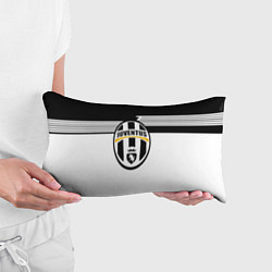 Подушка-антистресс Juventus полосы линии, цвет: 3D-принт — фото 2