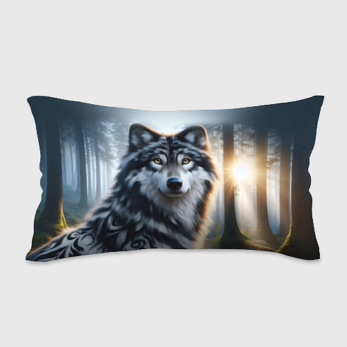 Подушка-антистресс Морда волка - Россия / 3D-принт – фото 2