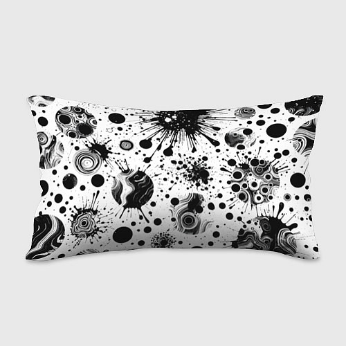 Подушка-антистресс Паттерн из абстрактных клякс - нейроарт / 3D-принт – фото 2