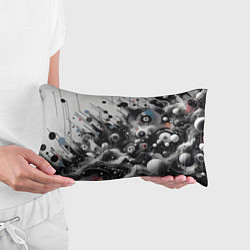 Подушка-антистресс Абстрактный паттерн - нейроарт фантазия, цвет: 3D-принт — фото 2