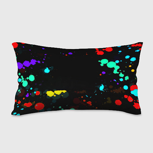 Подушка-антистресс Манчестер Юнайтед краски неон / 3D-принт – фото 2