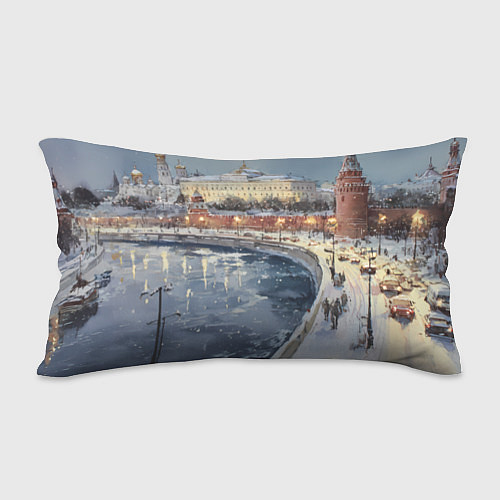Подушка-антистресс Новогодние праздники в Москве / 3D-принт – фото 2