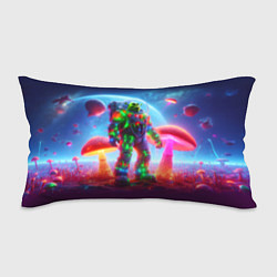 Подушка-антистресс Неоновый космонавт Шрек на планете гигантских мухо