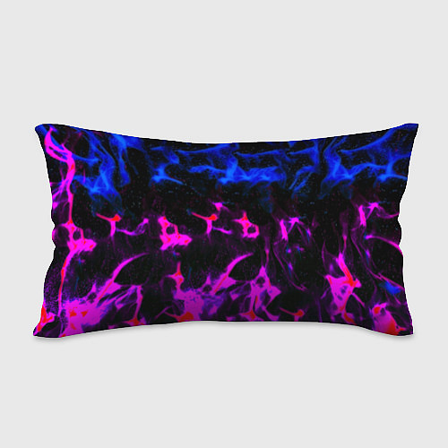 Подушка-антистресс Манчестер Юнайтед огонь неон / 3D-принт – фото 2