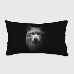 Подушка-антистресс Суровый волк с холодным нордическим взглядом, цвет: 3D-принт