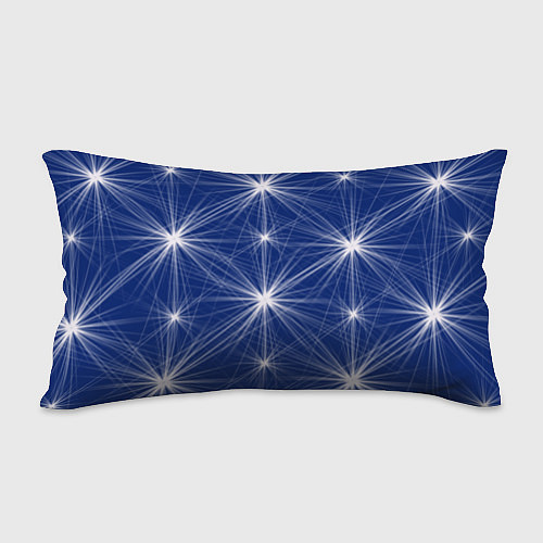 Подушка-антистресс Звезды на синем фоне / 3D-принт – фото 2