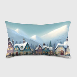 Подушка-антистресс Новогодние дома