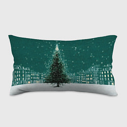 Подушка-антистресс Новый год в зеленом стиле