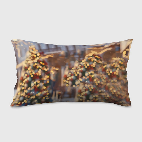 Подушка-антистресс Блондинка с новогодней лошадкой / 3D-принт – фото 2