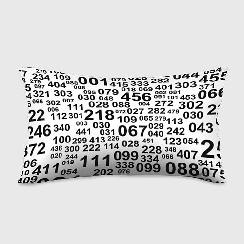 Подушка-антистресс Лестер сити цифры символы / 3D-принт – фото 2