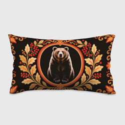 Подушка-антистресс Медведь в орнаменте