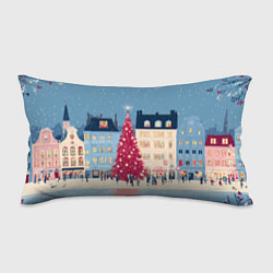Подушка-антистресс Новогоднее гуляние у красной елки