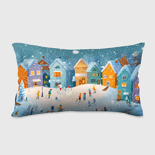 Подушка-антистресс Новогодние каникулы / 3D-принт – фото 2