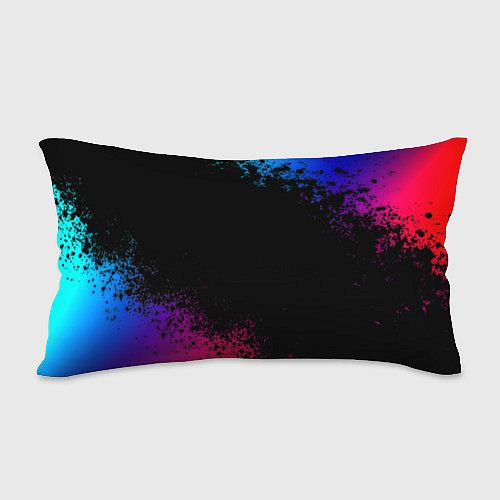 Подушка-антистресс Бавария Мюнхен краски неон градиент / 3D-принт – фото 2