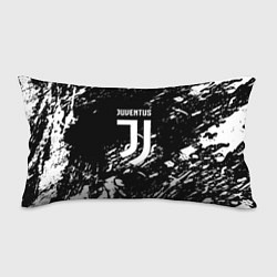 Подушка-антистресс Juventus белые штрихи красок, цвет: 3D-принт