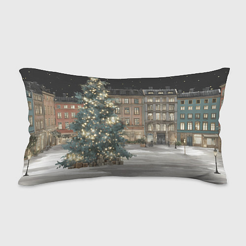 Подушка-антистресс Елка во дворе / 3D-принт – фото 2