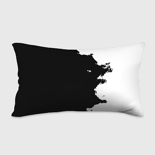 Подушка-антистресс Реал Мадрид черно белые краски / 3D-принт – фото 2