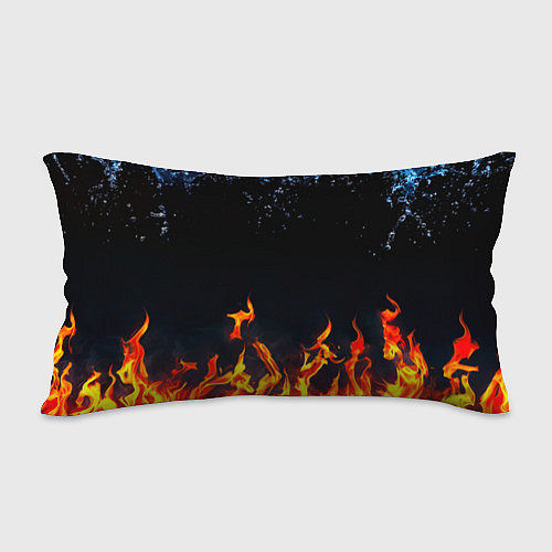 Подушка-антистресс Манчестер Юнайтед лёд и огонь / 3D-принт – фото 2