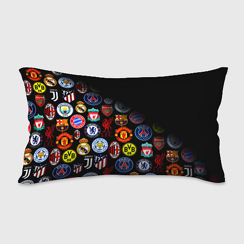 Подушка-антистресс Манчестер логотипы команд / 3D-принт – фото 2