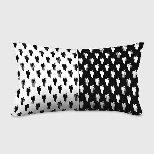 Подушка-антистресс Borussia черно белые люди / 3D-принт – фото 2