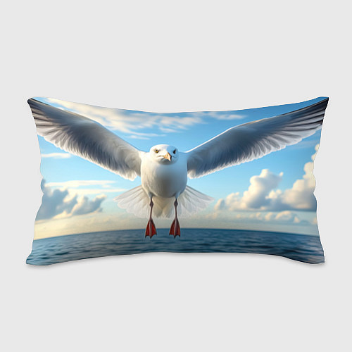 Подушка-антистресс Чайка над волной / 3D-принт – фото 2
