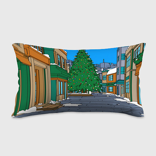 Подушка-антистресс Новогодняя лошадка и елка / 3D-принт – фото 2