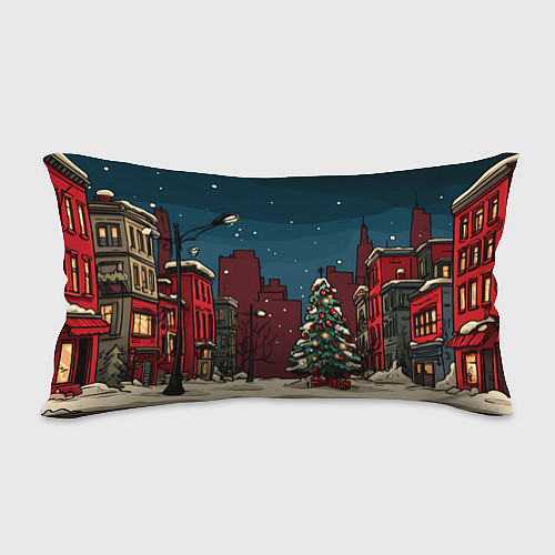 Подушка-антистресс Лошадка в новогодней гирлянде / 3D-принт – фото 2