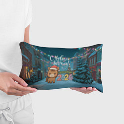 Подушка-антистресс Новогодняя лошадка 2026 год, цвет: 3D-принт — фото 2