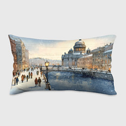 Подушка-антистресс Санкт-Петербург снежный день