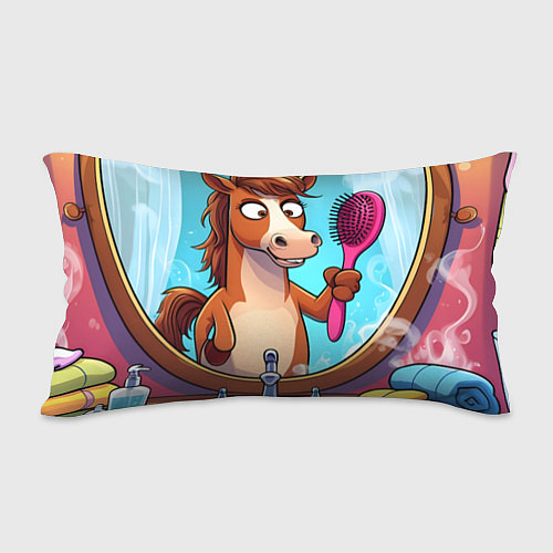 Подушка-антистресс Лошадка с расческой / 3D-принт – фото 2