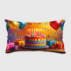 Подушка-антистресс Радуга праздничного торта