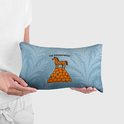 Подушка-антистресс Год мандаринов 2026, цвет: 3D-принт — фото 2