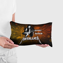 Подушка-антистресс Metallica: James Hetfield, цвет: 3D-принт — фото 2