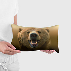 Подушка-антистресс Взгляд медведя, цвет: 3D-принт — фото 2