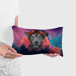 Подушка-антистресс Космический лев, цвет: 3D-принт — фото 2