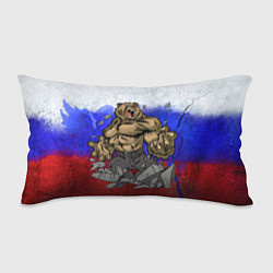 Подушка-антистресс Русский медведь, цвет: 3D-принт