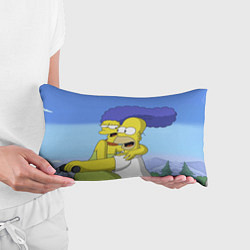 Подушка-антистресс Гомер и Мардж, цвет: 3D-принт — фото 2