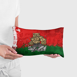Подушка-антистресс Белорусский зубр, цвет: 3D-принт — фото 2