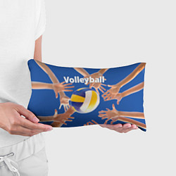 Подушка-антистресс Волейбол играют все, цвет: 3D-принт — фото 2