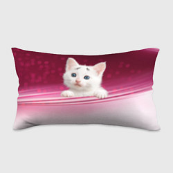 Подушка-антистресс Белый котёнок