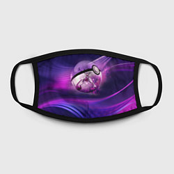 Маска для лица Pokeball: Violet, цвет: 3D-принт — фото 2